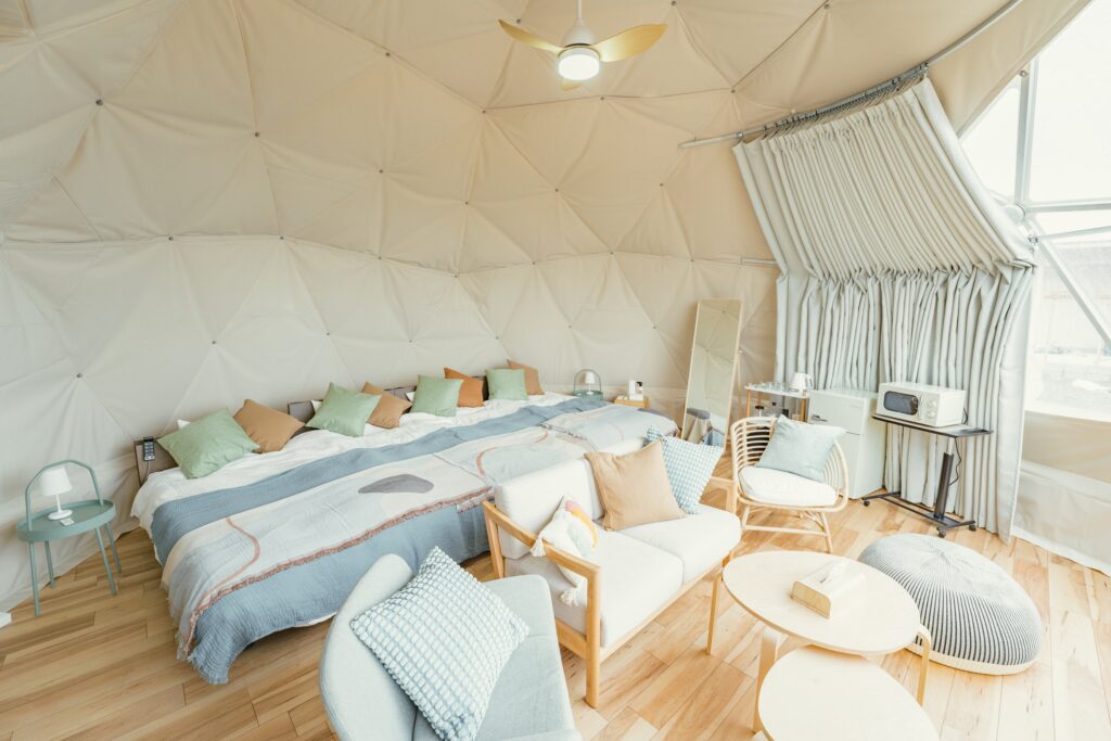 Flat Glamping Nagasaki　客室内