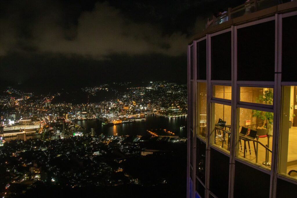 稲佐山からみえる夜景