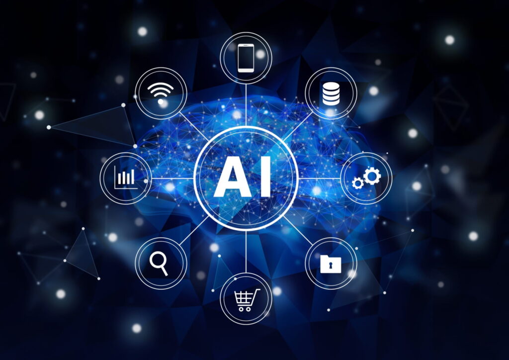 AIと紐づけられたアイコンたち