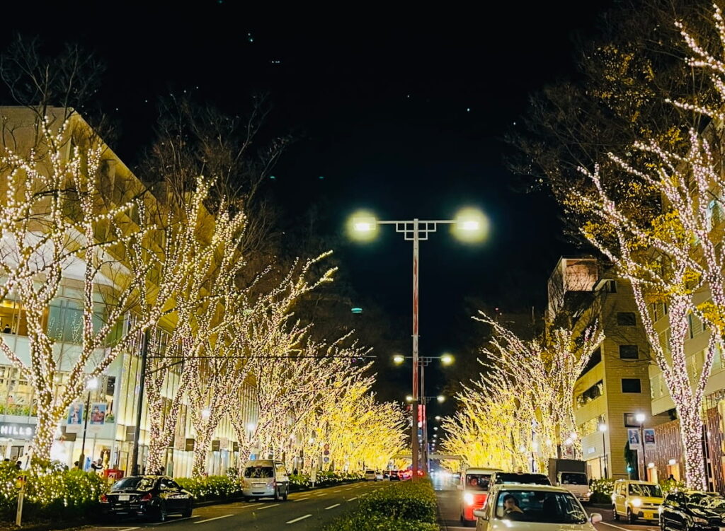 表参道ライトアップ