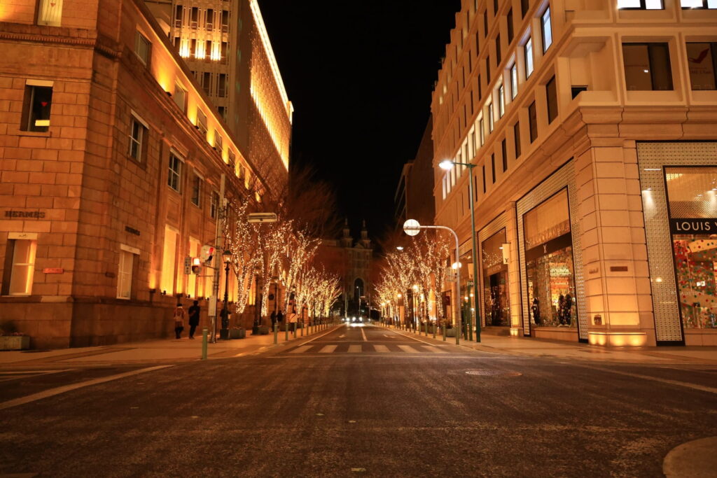 神戸旧居留地ライトアップ